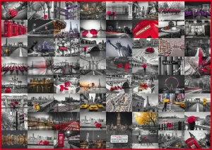 City Images - 1500pc Jigsaw Puzzle by Schmidt