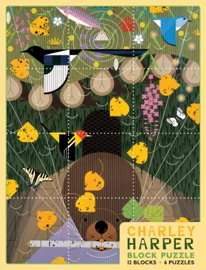Charley Harper - 12pc Block by Pomegranate