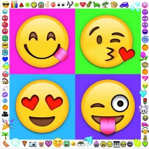 EMOJI: Smiles4U - 300pc Oversized Jigsaw Puzzle by Ceaco