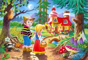 Hansel and Gretel - 60pc Jigsaw Puzzle By Castorland