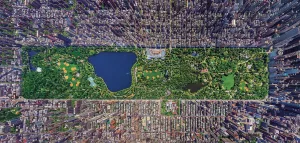 Central Park, New York - 3000pc Panoramic Jigsaw Puzzle by Educa