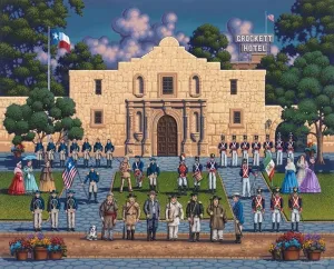 Alamo - 500pc Jigsaw Puzzle by Dowdle
