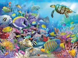 Coral Reef Majesty - 2000pc Jigsaw Puzzle By Ravensburger