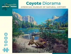 Coyote Diorama - 1000pc Jigsaw Puzzle by Pomegranate
