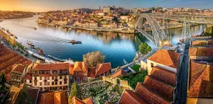 The Last Sun on Porto - 4000pc Jigsaw Puzzle By Castorland
