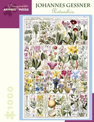 Gessner: Pentandria - 1000pc Jigsaw Puzzle by Pomegranate