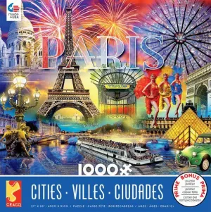 Cities: Paris - 1000pc Jigsaw Puzzle by Ceaco
