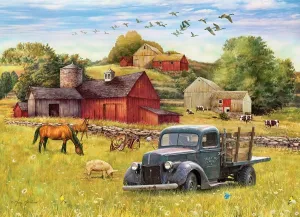Blue Truck Farm - 35pc Tray Puzzle by Cobble Hill