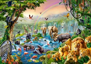 Jungle River - 500pc Jigsaw Puzzle By Castorland