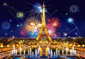 Glamour of the Night, Paris - 1000pc Jigsaw Puzzle By Castorland
