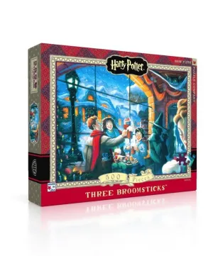 Three Broomsticks - 500pc Jigsaw Puzzle by New York Puzzle Company