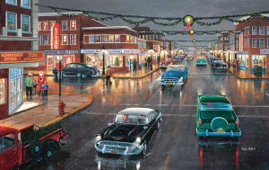 Main Street 'Tis the Season - 1000pc Jigsaw Puzzle by Sunsout