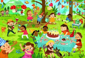 Birthday Party - 60pc Jigsaw Puzzle by Eurographics