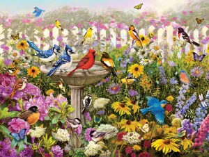 Birds of Summer - 550pc Jigsaw Puzzle By White Mountain