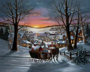 Peace on Earth - 1000pc Jigsaw Puzzle by Vermont Christmas Company
