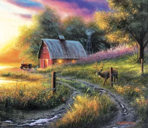 The Evening Routine - 550pc Jigsaw Puzzle by Sunsout