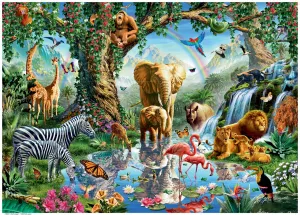 Adventures in the Jungle - 1000pc Jigsaw Puzzle By Ravensburger