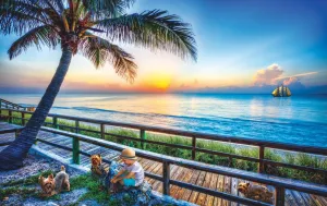 End of Day Play - 550pc Jigsaw Puzzle by Sunsout