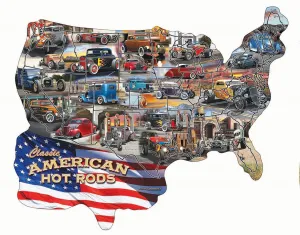Hot Rod USA! - 600pc Jigsaw Puzzle by SunsOut