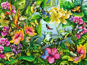 Find the Frogs - 1500pc Jigsaw Puzzle by Ravensburger