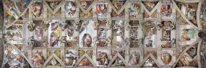 The Sistine Chapel Ceiling by Michelangelo - 1000pc Jigsaw Puzzle by Eurographics