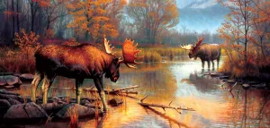 Showdown at Oxbow - 500pc Jigsaw Puzzle by Sunsout