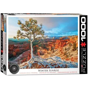 Winter Sunrise - 1000pc Jigsaw Puzzle by Eurographics