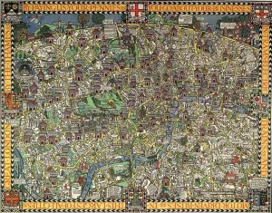 Gill: Wonderground Map of London - 1000pc Jigsaw Puzzle by Pomegranate