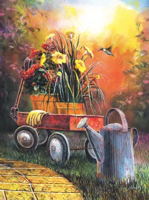 Summer Blooms - 1000pc Jigsaw Puzzle By Sunsout