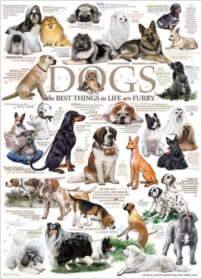 Dog Quotes - 1000pc Jigsaw Puzzle by Cobble Hill