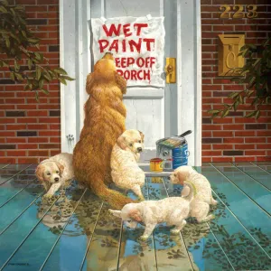 Wet Paint - 1000pc Jigsaw Puzzle by Sunsout