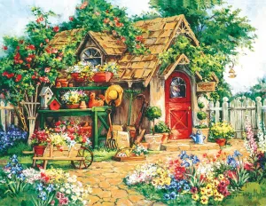 Gardener's Haven - 1000+pc Large Format Puzzle by SunsOut