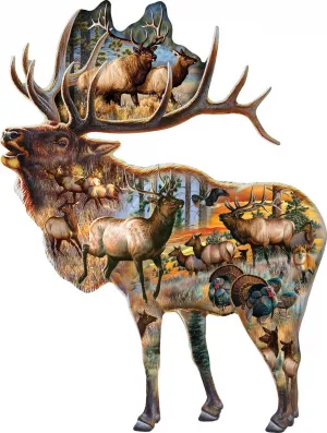 Bugle Call - 800pc Shaped Jigsaw Puzzle by SunsOut