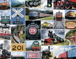 Train - 500pc Jigsaw Puzzle By Re-marks