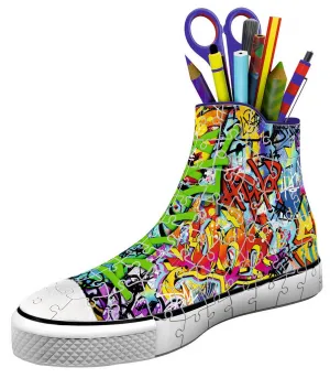 Sneaker: Graffiti - 108pc 3D Jigsaw Puzzle By Ravensburger