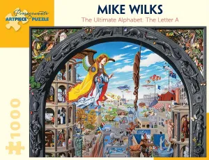 Wilks: The Ultimate Alphabet: The Letter! - 1000pc Jigsaw Puzzle by Pomegranate