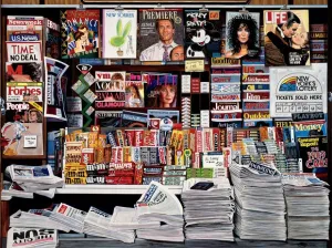 Ken Keeley: Historic Newsstand - 1000pc Jigsaw Puzzle by Ceaco