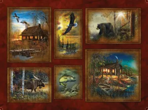 Scenic Lodge - 1000pc Jigsaw Puzzle by Sunsout