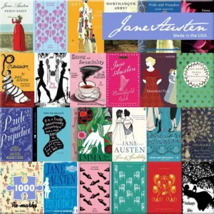 Jane Austen - 1000pc Jigsaw Puzzle By Re-marks
