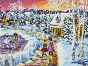 Mertikas: Magic Winter - 750pc Jigsaw Puzzle By Standout Puzzles