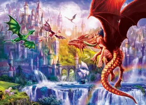 Dragon Kingdom - 500pc Jigsaw Puzzle by Eurographics