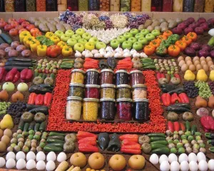 Farm Fresh - 1000pc Jigsaw Puzzle By Springbok