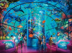 Aquatic Exhibition - 200pc Jigsaw Puzzle By Ravensburger