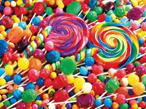Kodak: Lollipop Swirls - 350pc Jigsaw Puzzle by Lafayette Puzzle Factory