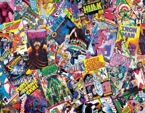 Comic Book Galore - 1000pc Jigsaw Puzzle By Springbok