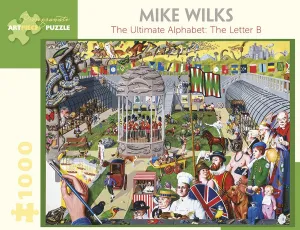 Wilks: The Ultimate Alphabet: The Letter B - 1000pc Jigsaw Puzzle by Pomegranate