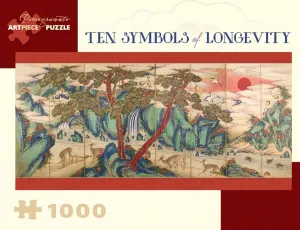 Ten Symbols of Longevity - 1000pc Jigsaw Puzzle by Pomegranate