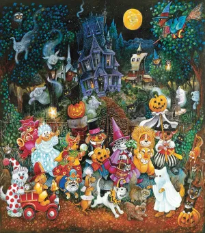Trick or Treat Dogs - 300pc Jigsaw Puzzle by Sunsout