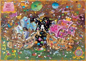Mordillo: The Kiss - 2000pc Jigsaw Puzzle By Heye