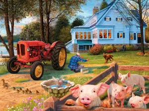 Hidden Images: Welcome Home - 550pc Glow-in-the-Dark Jigsaw Puzzle by Masterpieces